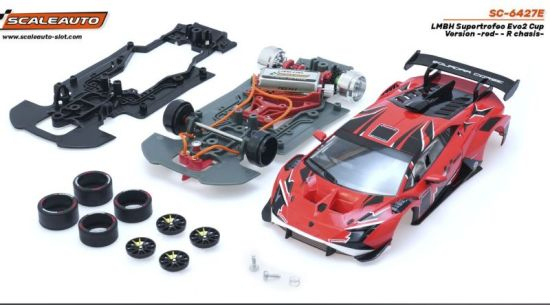 Preview: Scaleauto 1/32 LBH Evo 2 Supertrofeo Cup-Kit Red